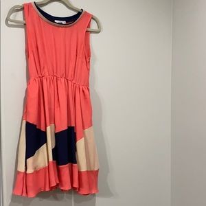 Freeway size small pink dress